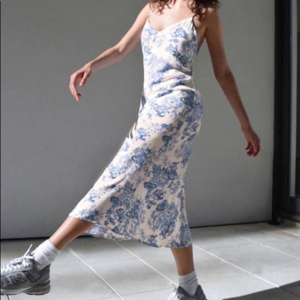 Reformation Chianti Dress in Olympia